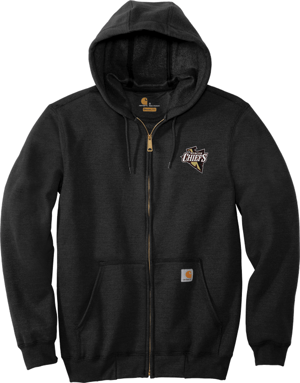 Mercer Chiefs Carhartt Midweight Hooded Zip-Front Sweatshirt