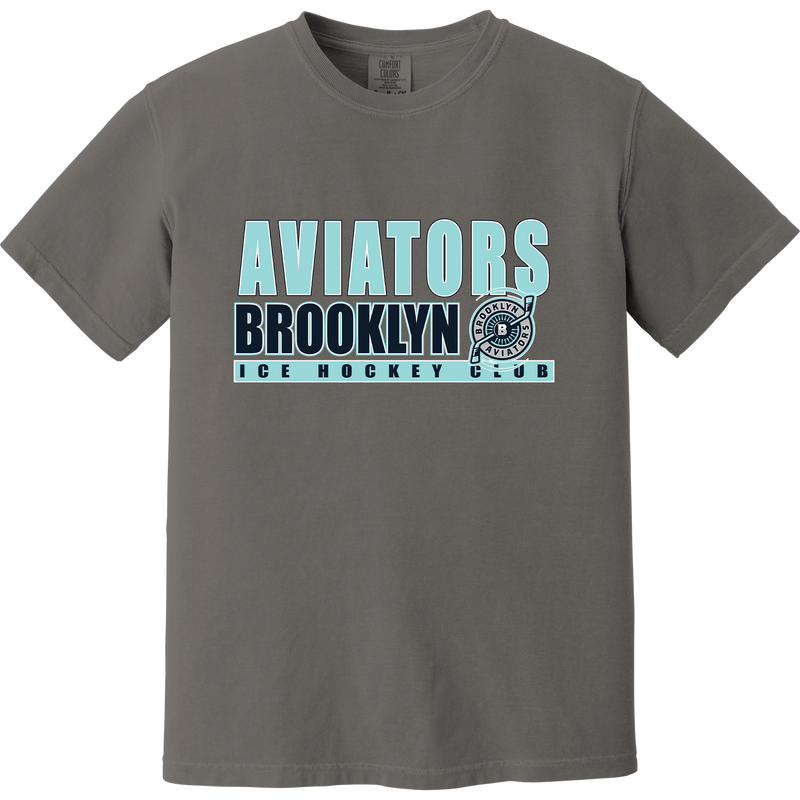 Brooklyn Aviators Heavyweight Ring Spun Tee