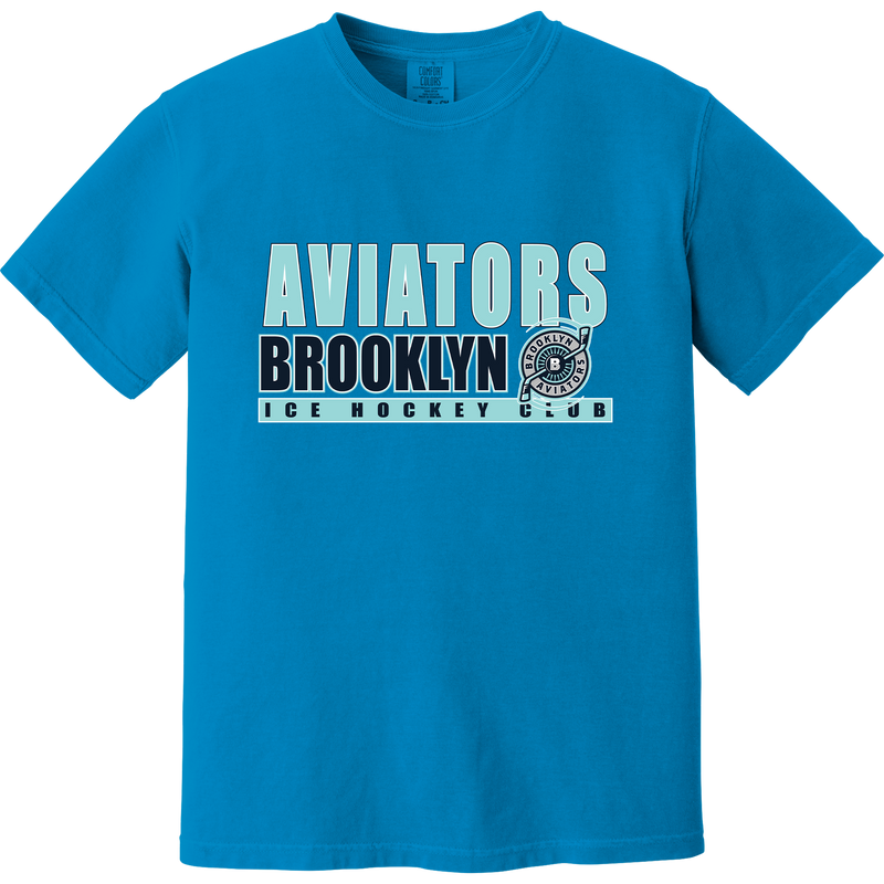 Brooklyn Aviators Heavyweight Ring Spun Tee