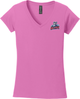 Hartford Jr. Wolfpack Softstyle Ladies Fit V-Neck T-Shirt