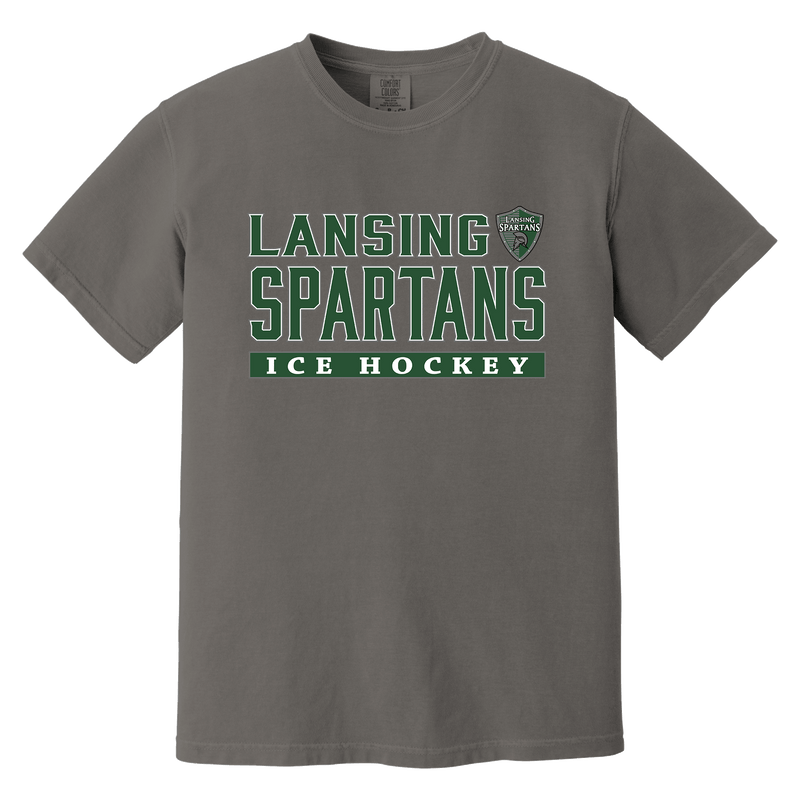 Lansing Spartans Heavyweight Ring Spun Tee