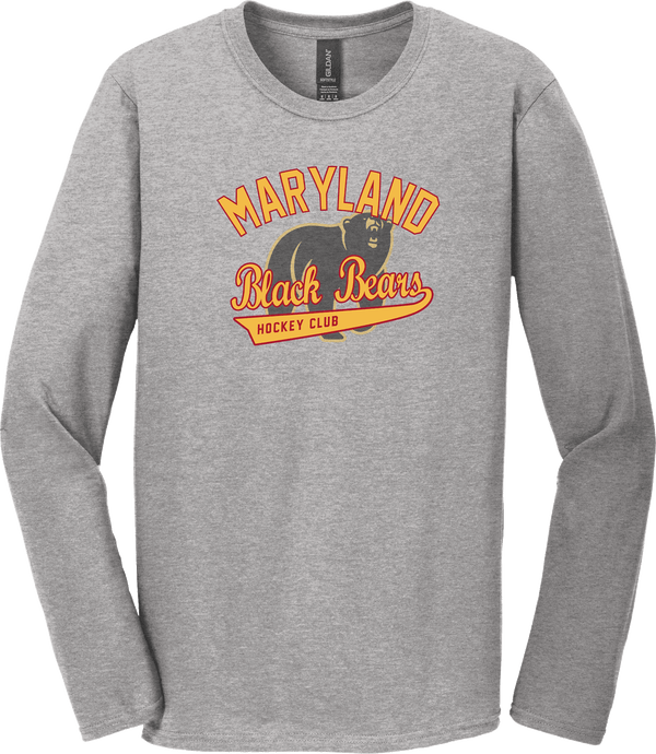 Maryland Black Bears Softstyle Long Sleeve T-Shirt