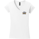Biggby Bulldogs Tier 2 Softstyle Ladies Fit V-Neck T-Shirt