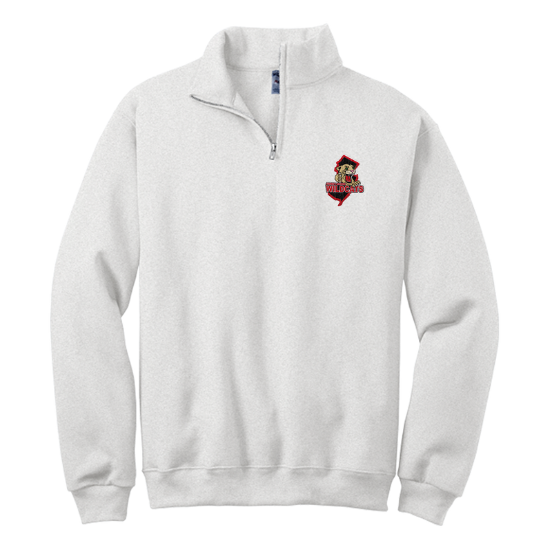 Jersey Shore Wildcats NuBlend 1/4-Zip Cadet Collar Sweatshirt