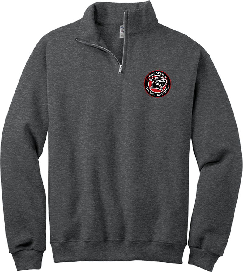 Palmyra Black Knights NuBlend 1/4-Zip Cadet Collar Sweatshirt