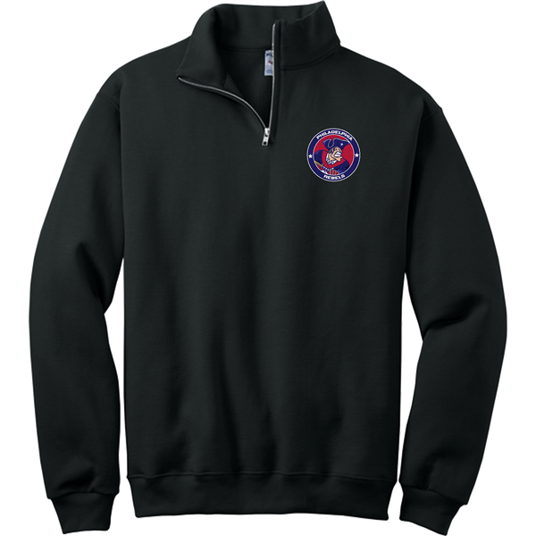 Philadelphia Rebels NuBlend 1/4-Zip Cadet Collar Sweatshirt