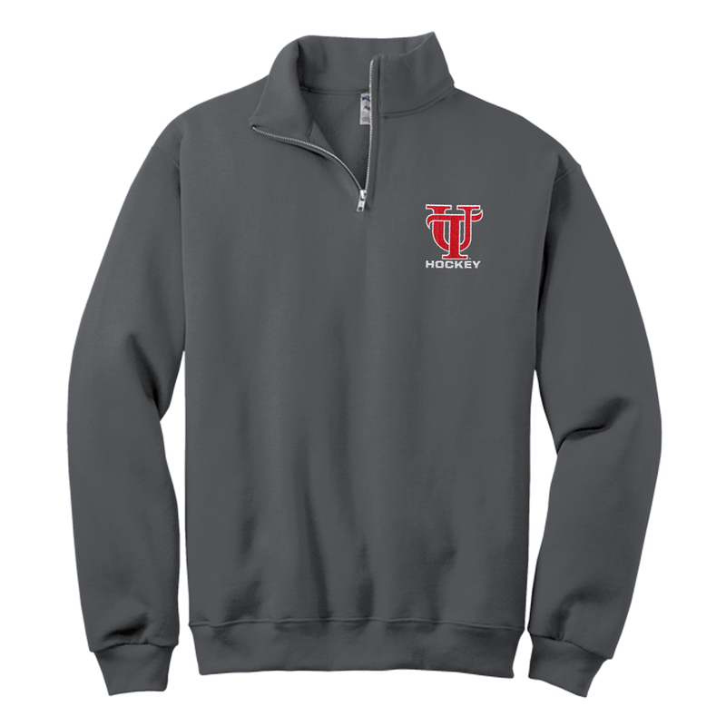 University of Tampa NuBlend 1/4-Zip Cadet Collar Sweatshirt