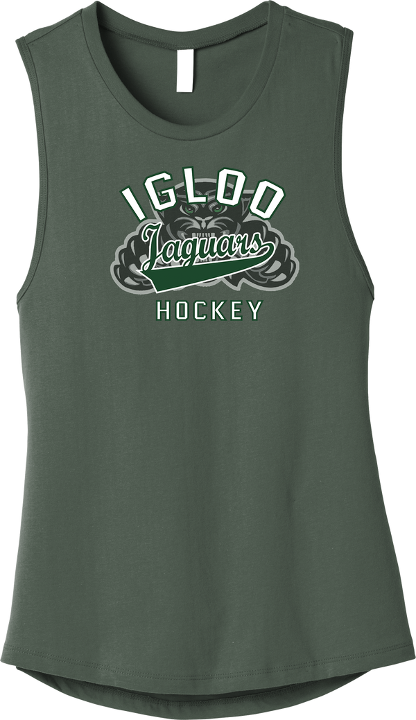 Igloo Jaguars Womens Jersey Muscle Tank