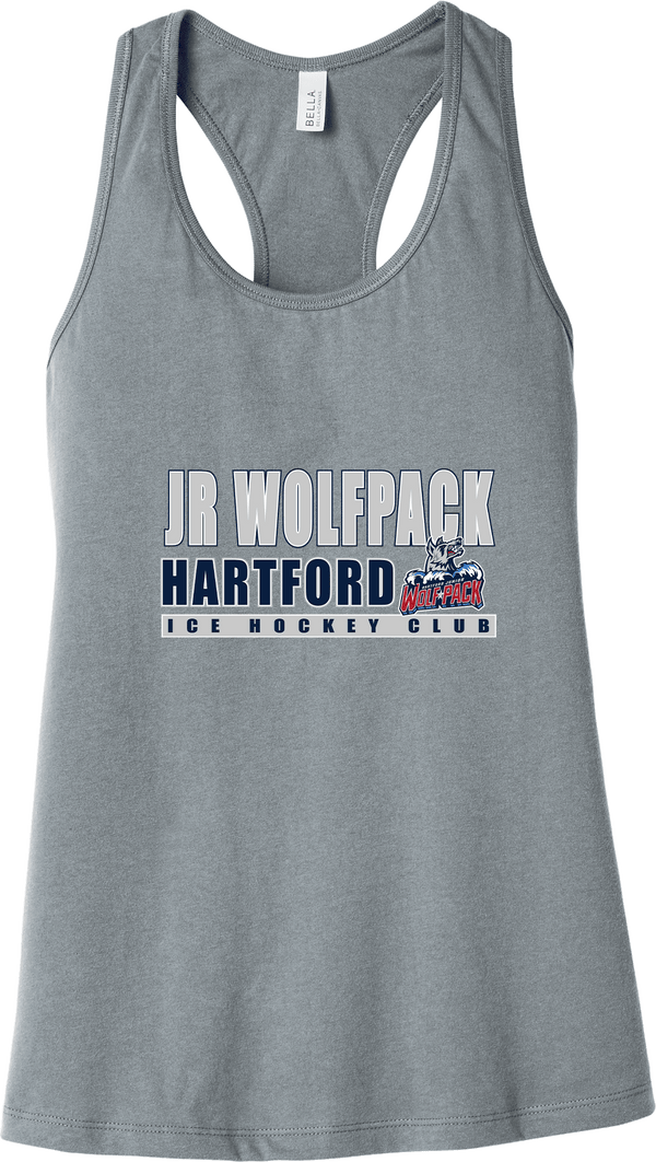 Hartford Jr. Wolfpack Womens Jersey Racerback Tank