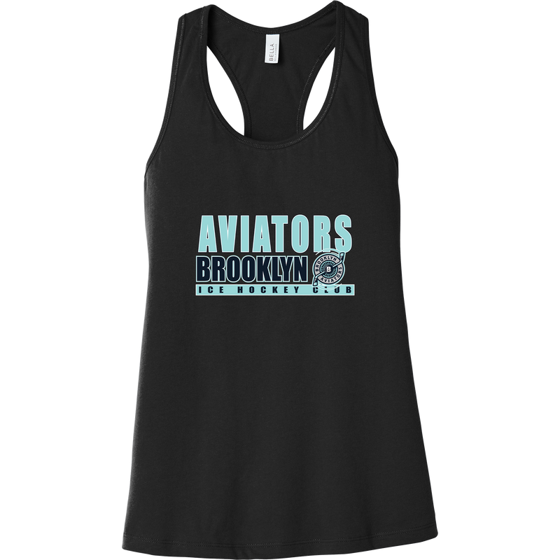 Brooklyn Aviators Womens Jersey Racerback Tank