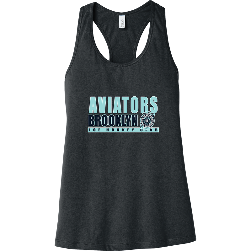 Brooklyn Aviators Womens Jersey Racerback Tank