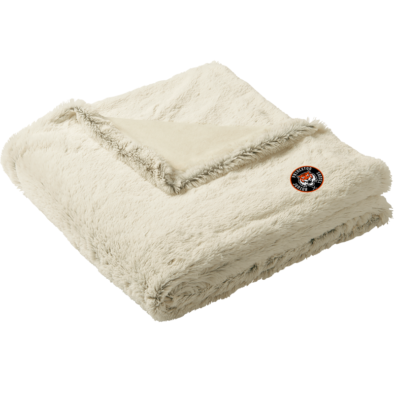 Princeton Jr. Tigers Faux Fur Blanket