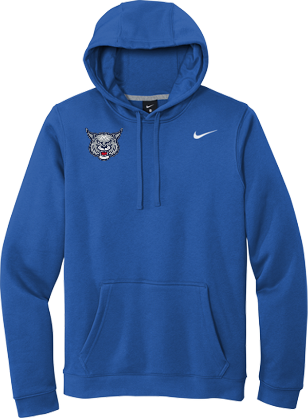 CT Bobcats Nike Club Fleece Pullover Hoodie