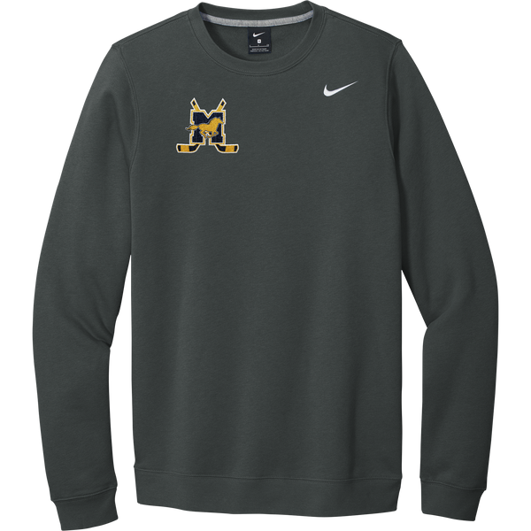 Marlboro Hockey Nike Club Fleece Crew