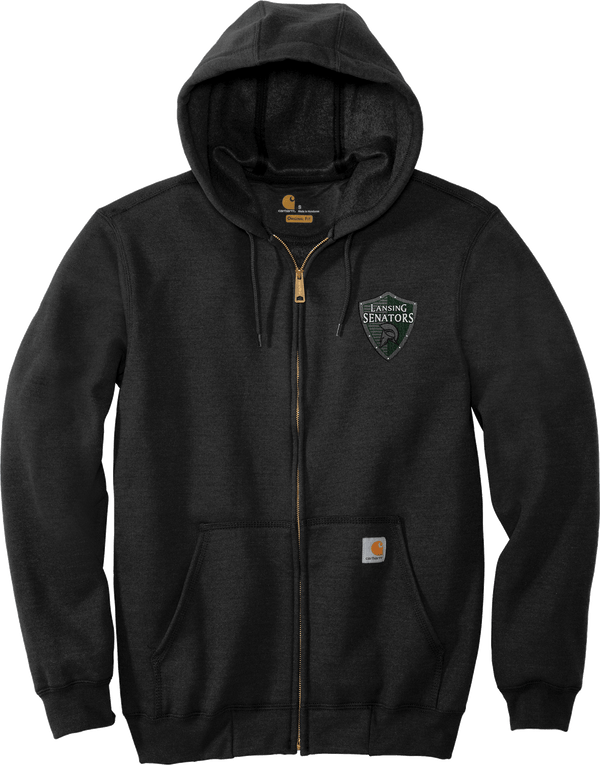 Lansing Senators Carhartt Midweight Hooded Zip-Front Sweatshirt