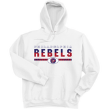 Philadelphia Rebels Ultimate Cotton - Pullover Hooded Sweatshirt