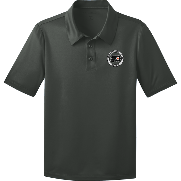 Philadelphia Flyers Elite Youth Silk Touch Performance Polo