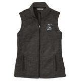 Hard Edge Hockey Ladies Sweater Fleece Vest