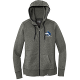 Pittsburgh Huskies New Era Ladies French Terry Full-Zip Hoodie