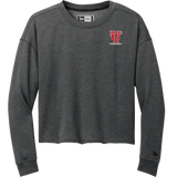 University of Tampa New Era Ladies Tri-Blend Fleece Crop Crew