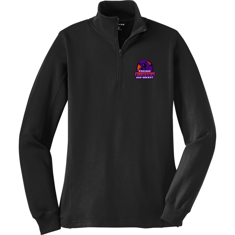 Chicago Phantoms Ladies 1/4-Zip Sweatshirt