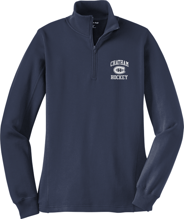 Chatham Hockey Ladies 1/4-Zip Sweatshirt