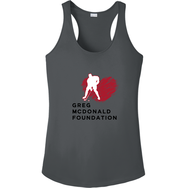 Greg McDonald Foundation Women's PosiCharge Competitor Racerback Tank