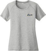 Royals Hockey Club Ladies PosiCharge Tri-Blend Wicking Scoop Neck Raglan Tee