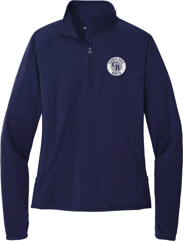 Council Rock North Ladies Sport-Wick Stretch 1/4-Zip Pullover