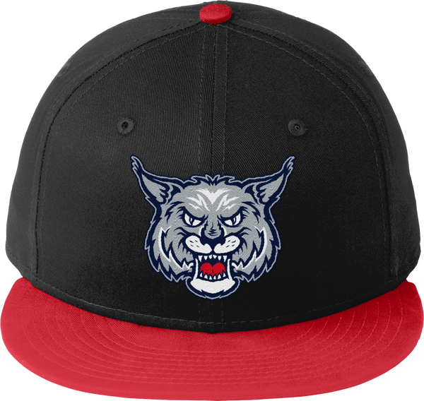 CT Bobcats New Era Flat Bill Snapback Cap