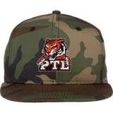 Princeton Tiger Lilies New Era Flat Bill Snapback Cap