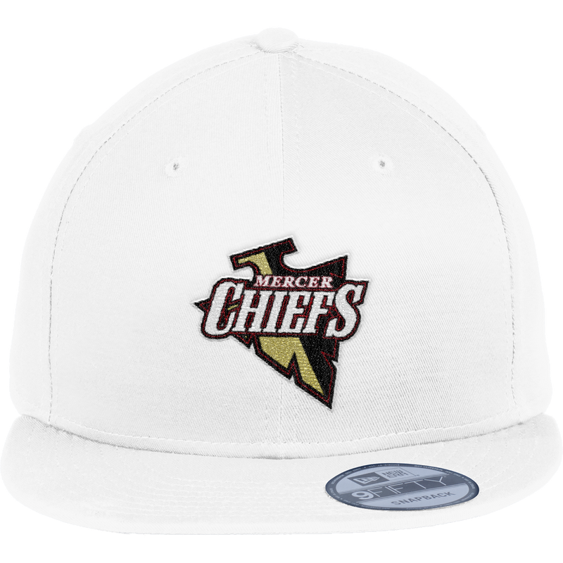 Mercer Chiefs New Era Flat Bill Snapback Cap