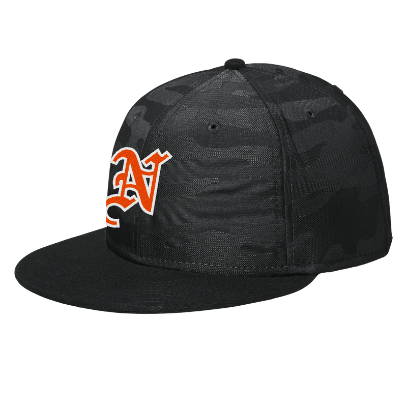 Midd North Hockey New Era Camo Flat Bill Snapback Cap