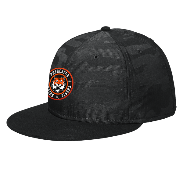 Princeton Jr. Tigers New Era Camo Flat Bill Snapback Cap