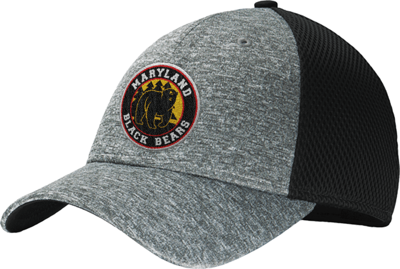 Maryland Black Bears New Era Shadow Stretch Mesh Cap