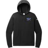 SPF Lacrosse Nike Women's Club Fleece Sleeve Swoosh Pullover Hoodie