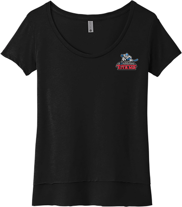 NJ Titans Womens Festival Scoop Neck Tee