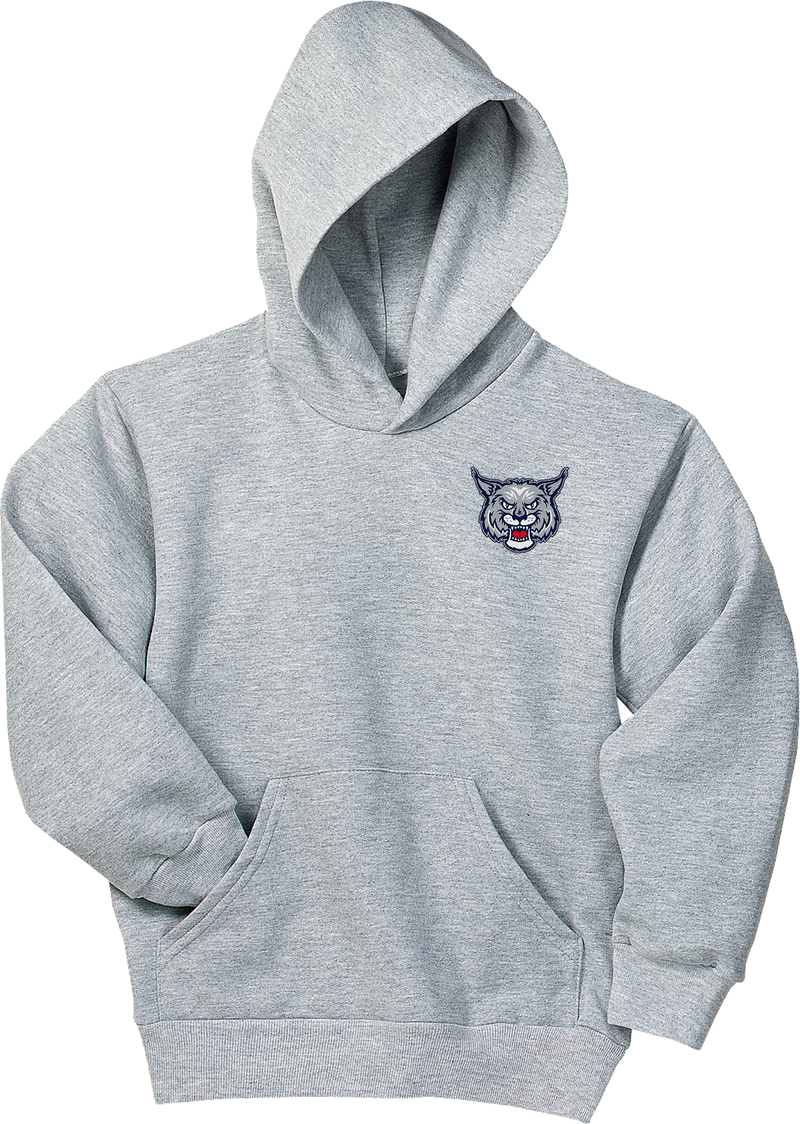 CT Bobcats Youth EcoSmart Pullover Hooded Sweatshirt