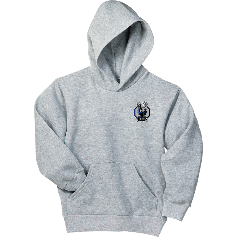 East Coast Vikings (Mens) Youth EcoSmart Pullover Hooded Sweatshirt