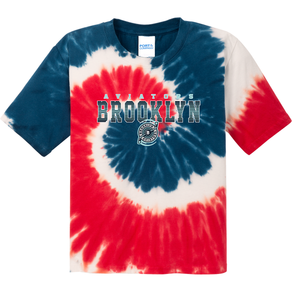 Brooklyn Aviators Youth Tie-Dye Tee