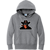 Biggby Bandits Youth Core Fleece Pullover Hooded Sweatshirt