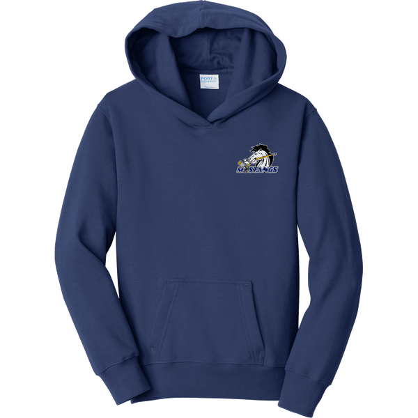 Mid-State Mustangs Youth Fan Favorite Fleece Pullover Hooded Sweatshirt