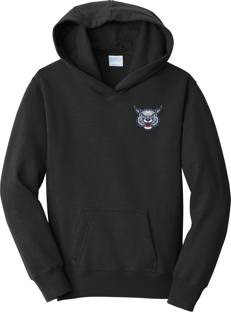 CT Bobcats Youth Fan Favorite Fleece Pullover Hooded Sweatshirt