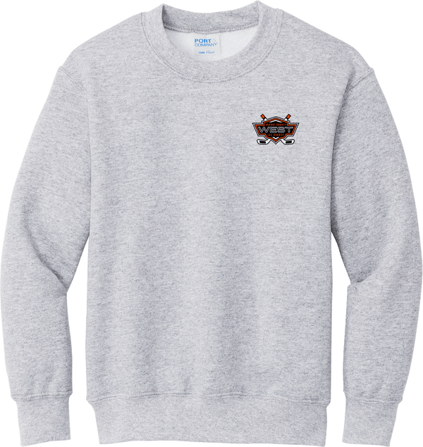 Orange County West Youth Core Fleece Crewneck Sweatshirt