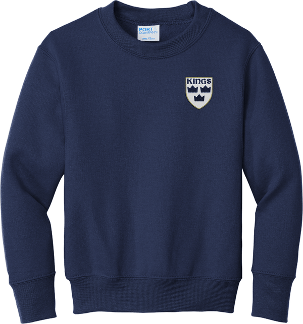 North Jersey Kings Youth Core Fleece Crewneck Sweatshirt