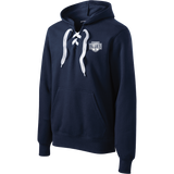 Montclair Blues Lace Up Pullover Hooded Sweatshirt