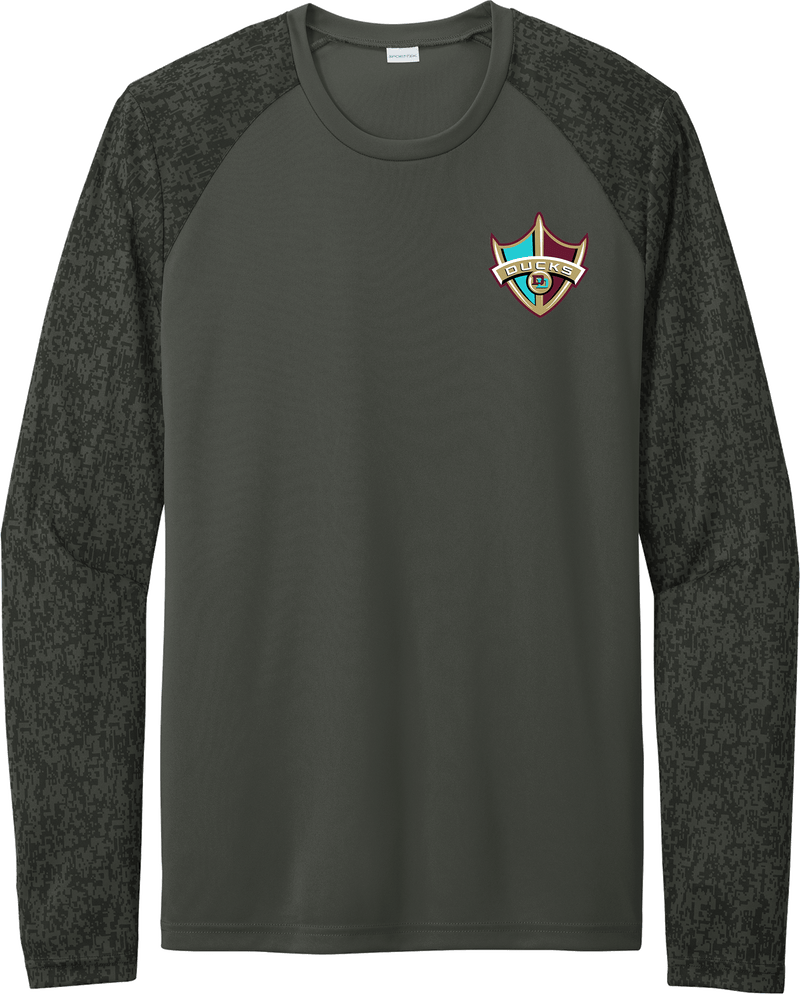 Delaware Ducks Long Sleeve Digi Camo Tee