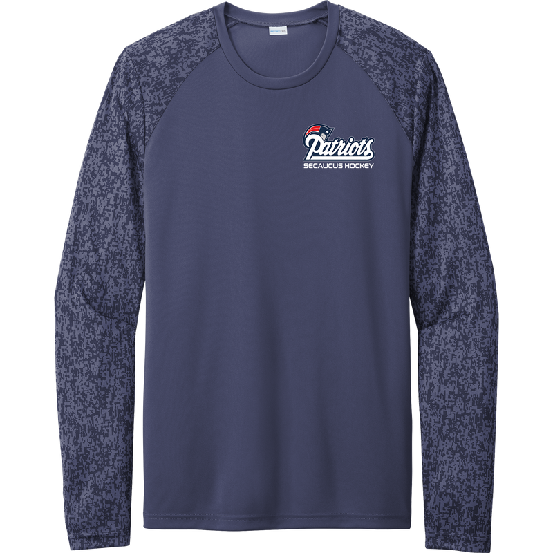 Secaucus Patriots Long Sleeve Digi Camo Tee