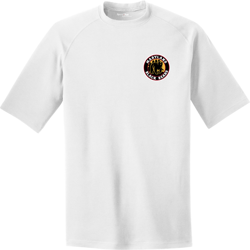 Maryland Black Bears PosiCharge Tri-Blend Wicking Raglan Tee