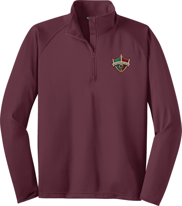 Delaware Ducks Sport-Wick Stretch 1/4-Zip Pullover